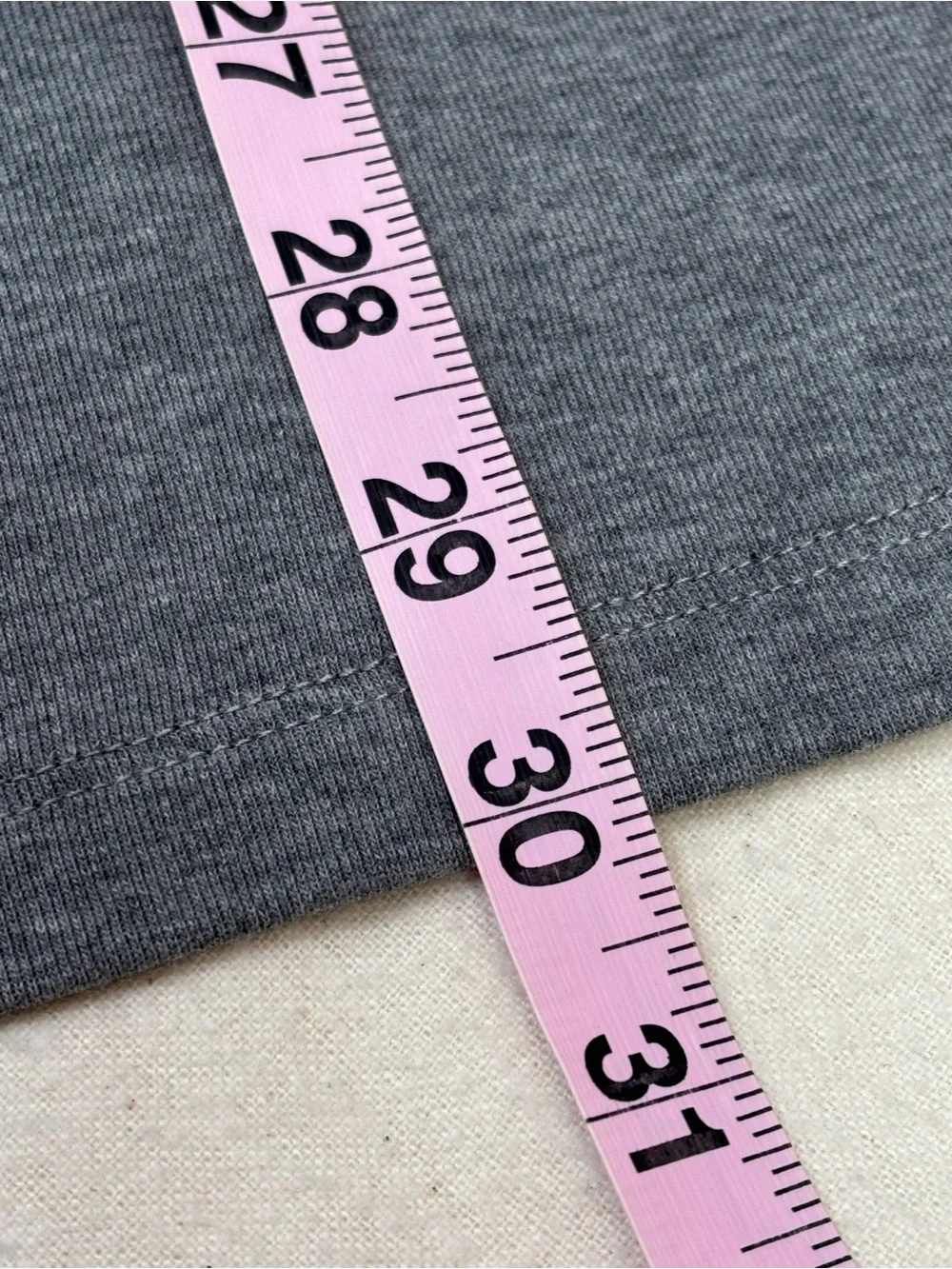 NWOT CJ Banks Plus Size 3X Gray Pullover Shirt 3/4 Sleeves Cotton Blend Stretch